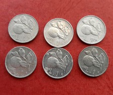 Lotto 6 monete 1 Lira 1949