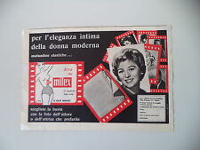 advertising Pubblicità 1958 MAGLIERIA MITEX