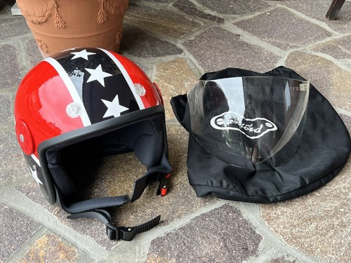 Casco scooter banderia - scooter,