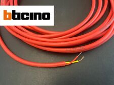 BTICINO L4669S  Cavo SCS Allarme Bus Rosso MyHome Domotica Due Fili