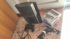 playstation 3 fat nero, 8 giochi, cavi, controller.