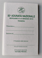 tessera alpini 83 adunata