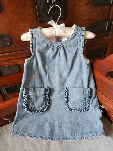 Vestito maglione denim blu