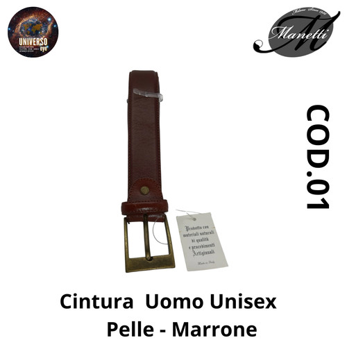 Cintura uomo unisex - pelle,