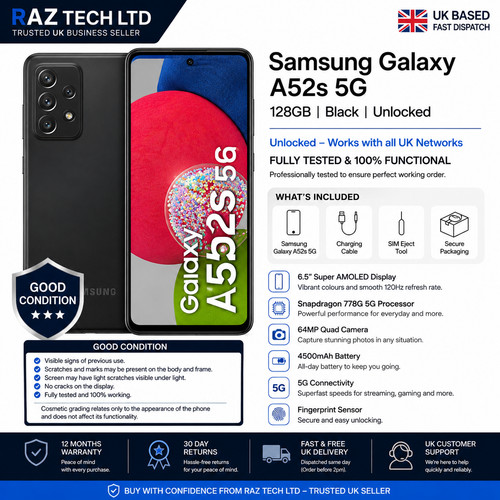 Samsung galaxy a52s 128gb - galaxy, 5g