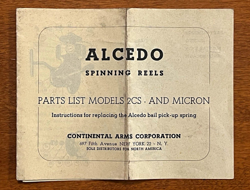 Alcedo spinning reel elenco - alcedo,