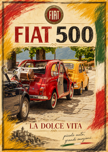 Fiat 500 dolce - 500, la