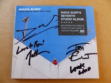 NADA SURF autografo firmato