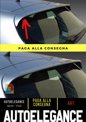 Spoiler tetto posteriore - 🔥spoiler,