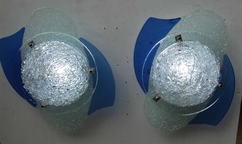Coppia appliques vetro - coppia, di