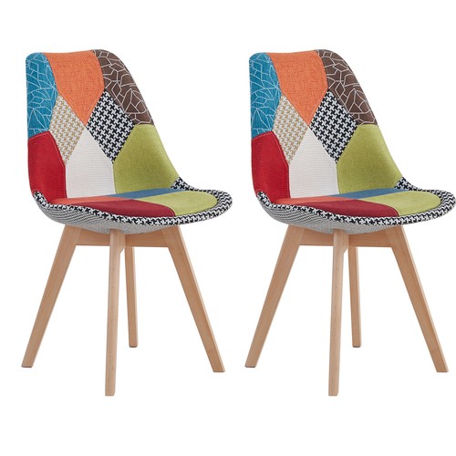 Set sedie tussuto patchwork - set,