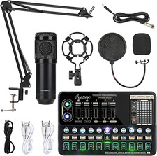 Kit Microfono con Scheda Audio