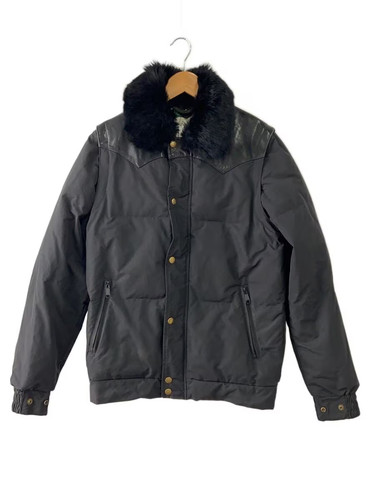Piumino schott nero - piumino,
