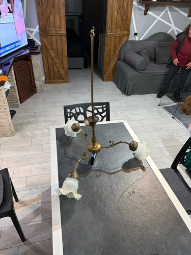 Lampadario vintage con campane - vintage,
