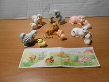 KINDER FERRERO: ANIMALI: SERIE 6 ANIMALI CON PROLE  K 96 N. 115-120 + BPZ