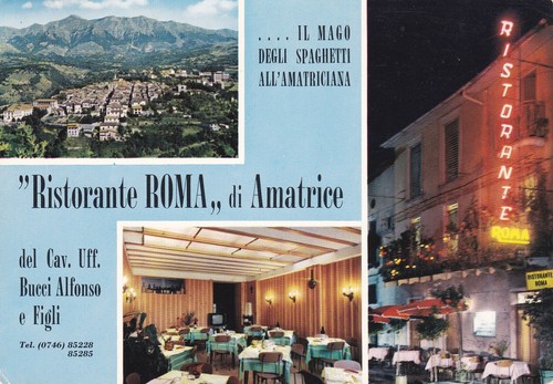 AMATRICE_Rieti_"Ristorante