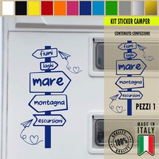 Adesivo sticker camper frase