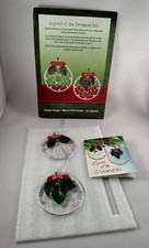 Addobbi natalizi acchiappasogni PEACE HOPE set di 2 Lakota South Dakota