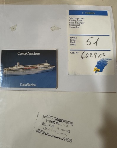 Costa crociere mini - mini, pieghevole
