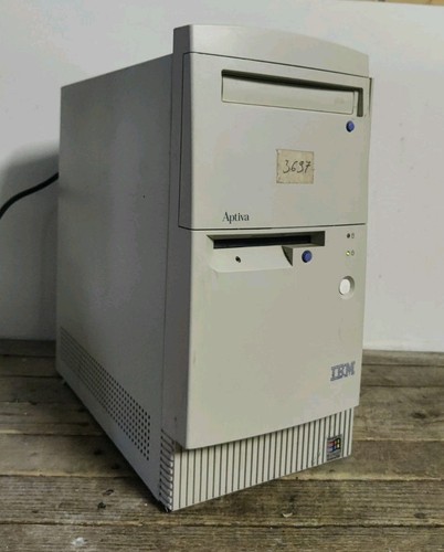 Computer vintage ibm aptiva - vintage,