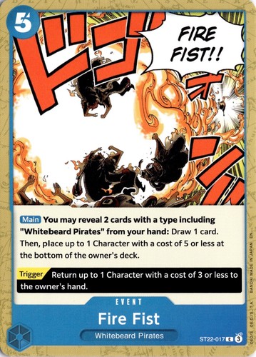 Fire fist starter deck - c, 22