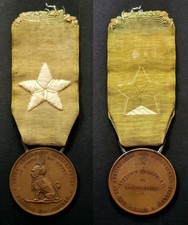 Medaglia commemorativa in bronzo - Pellegrinaggio nazionale al Pantheon 1884