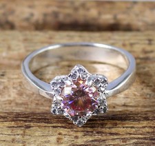 Anello Solitario In Argento