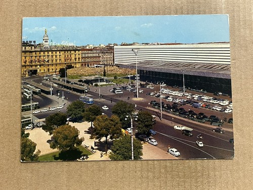 Cartolina roma italia termini - roma,