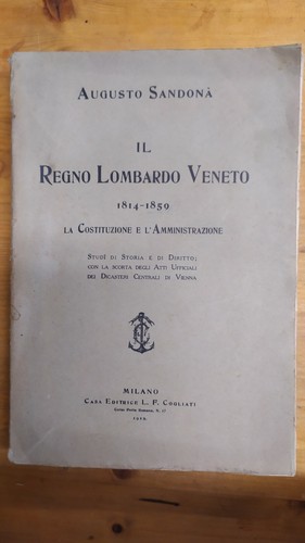 Augusto sandonà regno - augusto, il