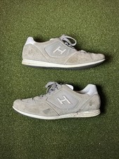 HOGAN - SCARPE UOMO CAMOSCIO E OLIMPIA BEIGE SCAMOSCIATE MISURA 9,5