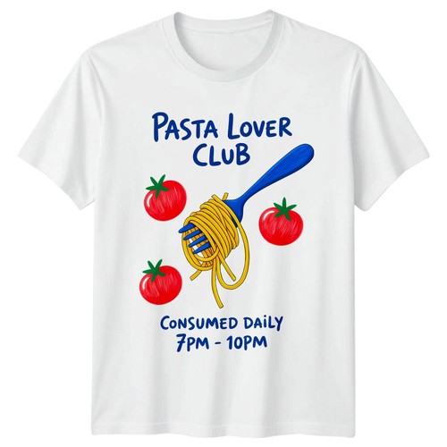 Shirt grafica pasta lover - t-shirt,