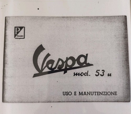 Vespa mod piaggio manuale - mod,