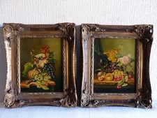 Coppia di Quadri Pittura Ad