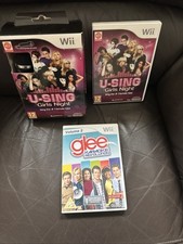 Wii U Sing Girls microfono notturno e gioco + gioco Glee Karaoke Revolution.