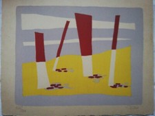 Leon gischia litografia - leon,