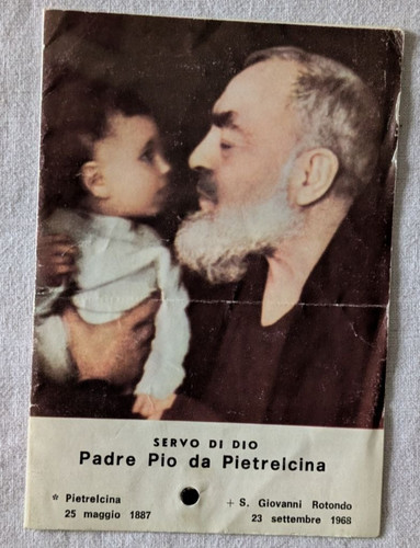 Opuscolo preghiera padre pio - preghiera,