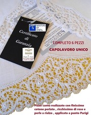 Lino pizzo cantù ricamo a