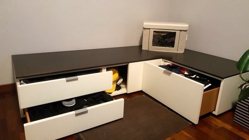 Mobile basso con cassettiere - basso,