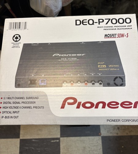 Pioneer deq p7000 dsp - pioneer,