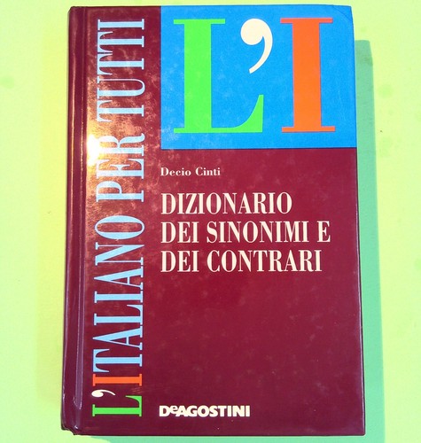 Dizionario dei sinonimi - dizionario,