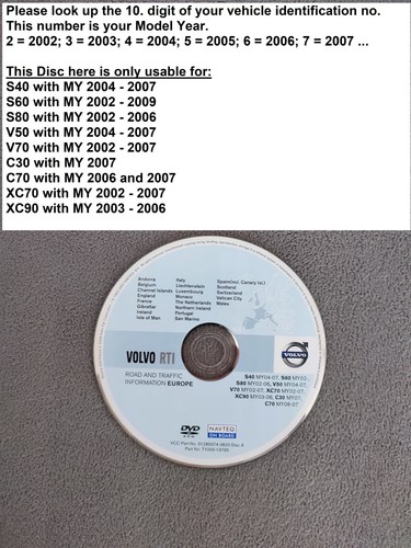 Dvd navigazione volvo - navigazione, rti