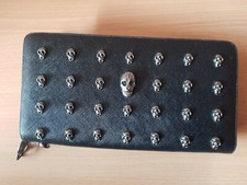 Portafoglio unisex con teschi - portafoglio,