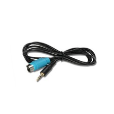 Cavo Aux Adattatore per Autoradio Compatibile con Alpine KCE-236B Altri Modelli