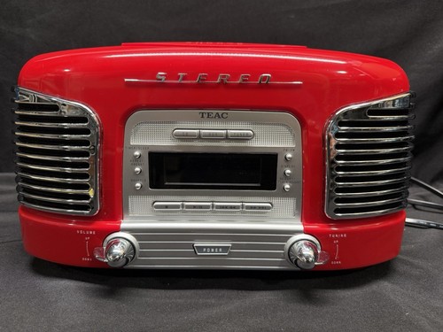 Sveglia vintage rossa teac - rossa,