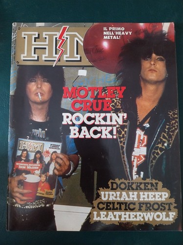 Rivista heavy metal hard - rivista, h/m