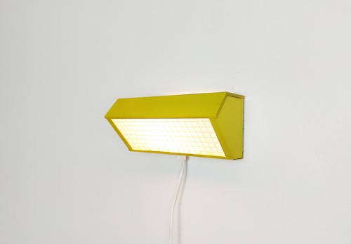 Lampada parete gialla - lampada,