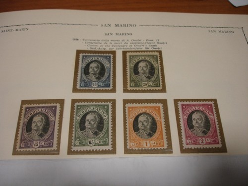 San marino 1926 morte a - morte, di