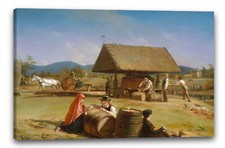 Tela/Cornice William Sidney Mount - Fabbricazione di sidro