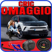 Ruotino Di Scorta 4Fori Da 16 Per Opel Mokka B Con Kit Cric Crick + Chiave Sacca