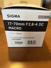 Sigma 17-70 mm F2.8-4 DC Macro HSM (Sony)